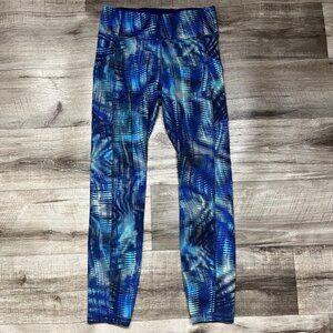 Lululemon Athletic Invigorate HR Tight Yoga Pants 25” Shapeshifter Blue Size 6
